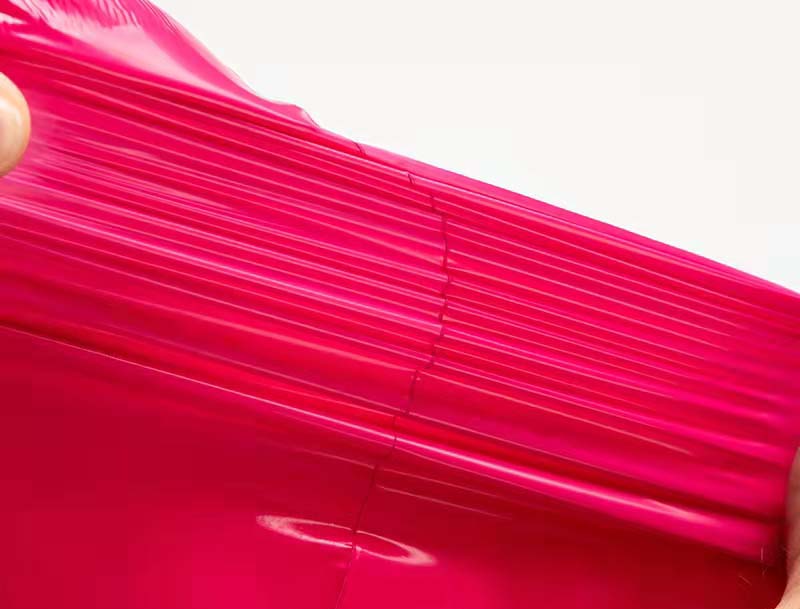 城口玫红色快递袋-05